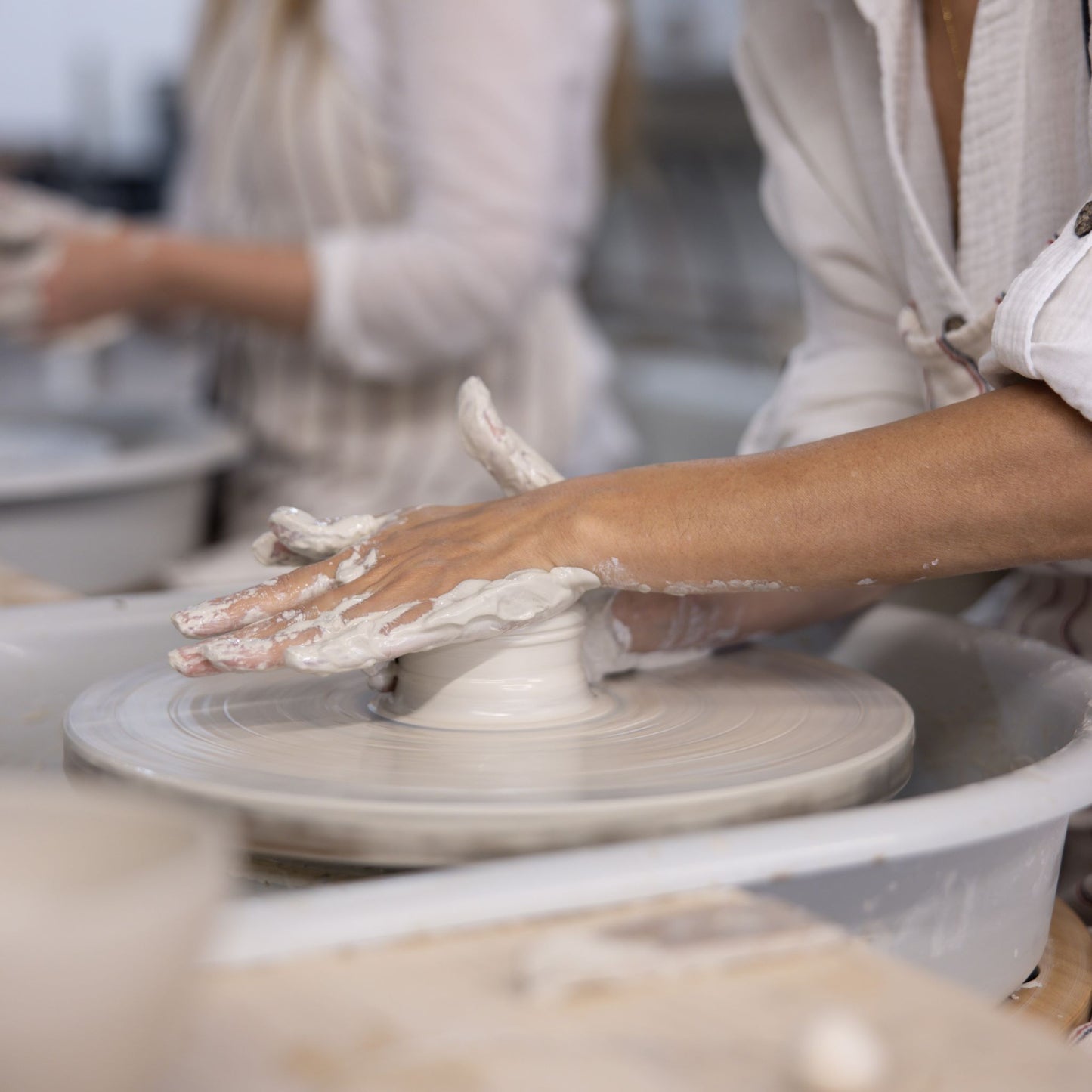 2026 Term 1 - Wednesday evening wheel throwing with Alessandro Di Sarno