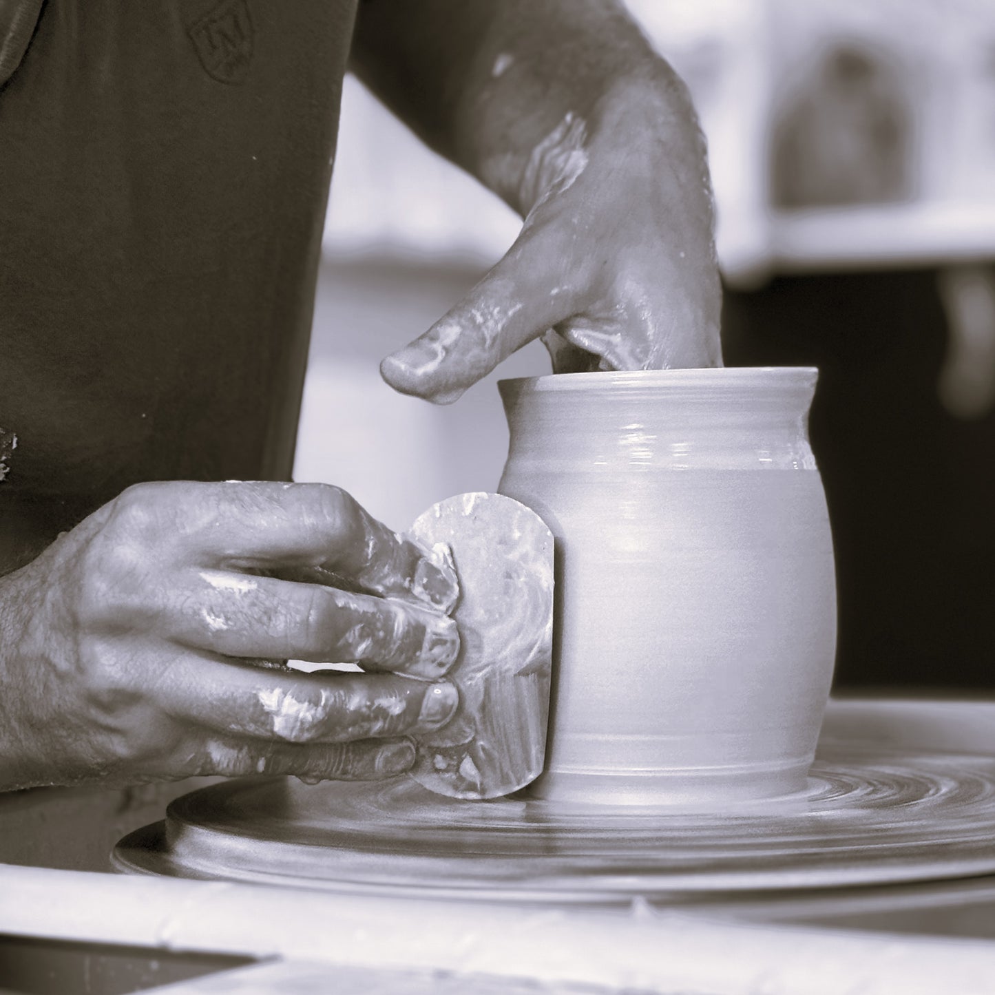 Adult casual wheel-throwing class - Thursday July 2 (morning class)